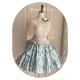 Moon River Camellia and Pearl Top and Skirt(Reservation/Full Payment Without Shipping)